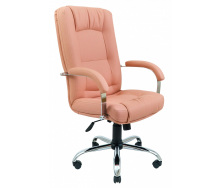 Офисное Кресло Руководителя Richman Альберто Флай 2202 Хром М1 Tilt Розовое