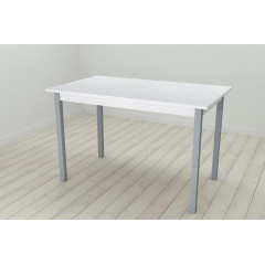 Стол кухонный Ferrum-decor Марио 75x120x80 Серый ДСП Белое 16мм (MAR0057) Сумы