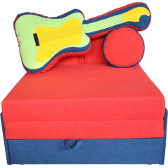 Дитячий диванчик малюка Ribeka Гітара Рожевий (24M06) Тернопіль
