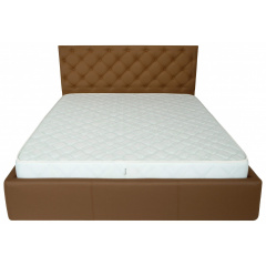 Ліжко Richman Ковентрі VIP 140 х 200 см Флай 2213 З додатковою металевою цільнозварною рамою Лубни