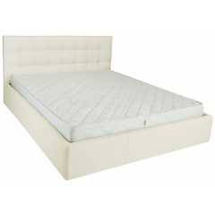 Ліжко Richman Честер 140 х 190 см Флай 2200 A1 З підйомним механізмом та нішою для білизни Біле Миколаїв