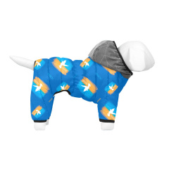 Комбинезон для собак WAUDOG Clothes Флаг L55 Разноцветный (5455-0229) Черноморск
