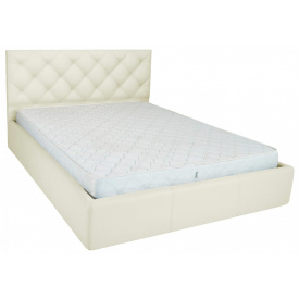 Кровать Двуспальная Richman Бристоль VIP 180 х 200 см Флай 2200 A1 С дополнительной металлической цельносварной рамой Белая