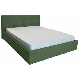 Кровать двуспальная Richman Манчестер Vip 180 х 200 см С дополнительной металлической цельносварной рамой Зеленая