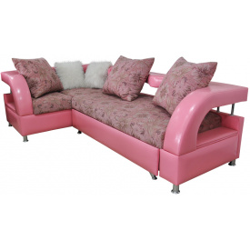 Угловой диван Ribeka Миллениум Розовый (УМ-600)