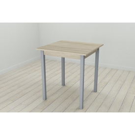Стол кухонный Ferrum-decor Диего 75x70x70 Серый ДСП Сонома 16мм (DIE0053)