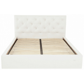 Кровать Двуспальная Richman Бристоль VIP 160 х 190 см Флай 2200 С дополнительной металлической цельносварной рамой Белая
