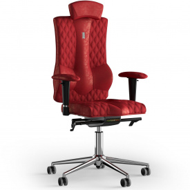 Кресло KULIK SYSTEM ELEGANCE Антара с подголовником со строчкой Красный (10-901-WS-MC-0308)