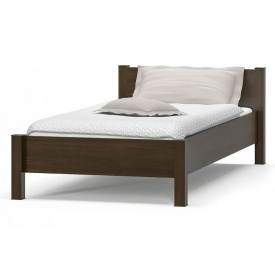 Кровать Фантазия Мебель Сервис с ламелями 90х200 Венге темный