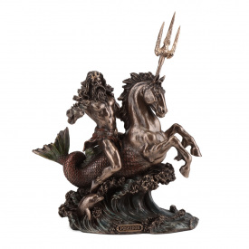 Фигурка интерьерная Poseidon with trident 27 см Veronese AL118020
