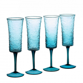 Набор бокалов для шампанского 4 шт Veronese Fipioz 250 мл AL71318