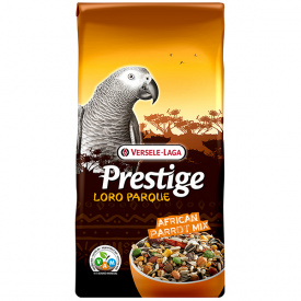Полнорационный корм для попугаев жако сенегальский конголезский Versele-Laga Prestige Premium Loro Parque African Parrot Mix 15 кг (5410340222041)