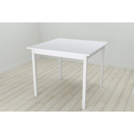 Стол кухонный Ferrum-decor Диего 75x80x80 Белый ДСП Белое 16мм (DIE0036)