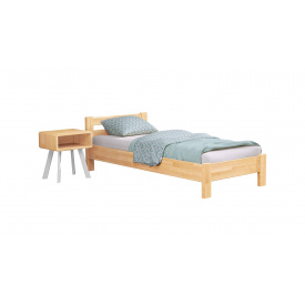 Ліжко дерев'яне Estella Рената 90х190 Бук натуральний Щит Л4