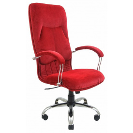 Офисное Кресло Руководителя Richman Никосия Тифани 20 Red Хром М2 AnyFix Красное