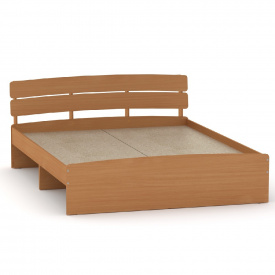Ліжко KOMPANIT "Модерн" 140 см х 200 см Бук