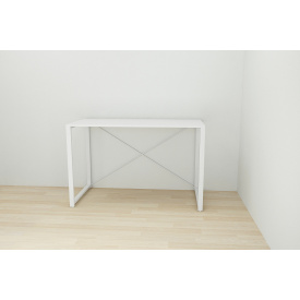 Письмовий стіл Ferrum-decor Конект 75x120x60 см Білий (XK00169)