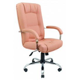 Офисное Кресло Руководителя Richman Альберто Флай 2202 Хром М3 MultiBlock Розовое