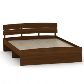 Ліжко KOMPANIT "Модерн" 140 см х 200 см Горіх Екко