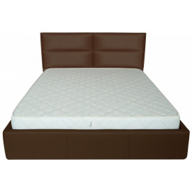 Ліжко Двоспальне Richman Шефілд 180 х 200 см Флай 2231 A1 Темно-коричневе