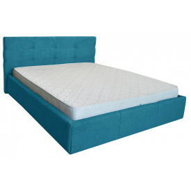 Ліжко двоспальне Richman Манчестер Standart 160 х 200 см Блакитне
