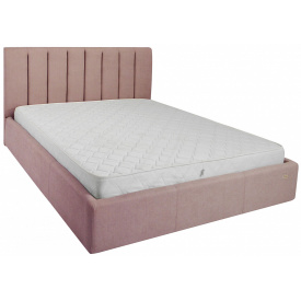 Кровать Двуспальная Richman Санам VIP 180 х 200 см Missoni 021 С дополнительной металлической цельносварной рамой Темно-розовая