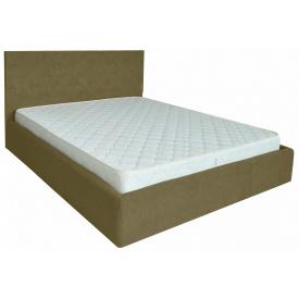 Ліжко Двоспальне Richman Ковентрі VIP 180 х 200 см Fibril 17 З додатковою металевою цільносварною рамою Оливкова