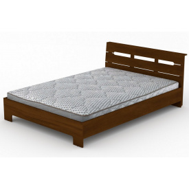 Двуспальная кровать Компанит Стиль-140 орех экко