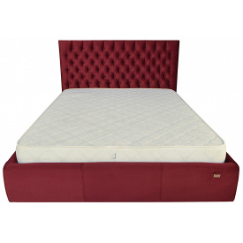 Ліжко Двоспальне Richman Кембридж VIP 160 х 190 см Missoni 026 З додатковою металевою цільнозварною рамою
