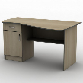 Письменный стол Тиса Мебель СПУ-8 1200*750 Бук