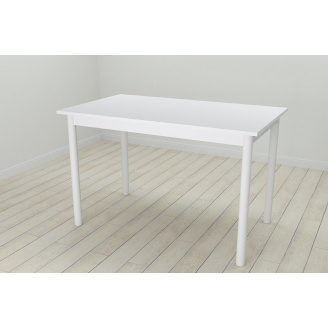 Стол кухонный Ferrum-decor Бенита 75x120x60 Белый ДСП Белое 32мм (BEN0022)
