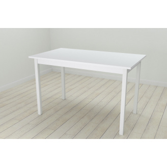 Стол кухонный Ferrum-decor Марио 75x120x70 Белый ДСП Белое 32мм (MAR0029)