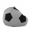 Кресло мешок Мяч Оксфорд 100см Студия Комфорта размер Стандарт Серый + Черный Березно