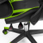 Комп'ютерне крісло для геймера JUMI ARAGON TRICOLOR GREEN Ромни