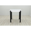 Стол кухонный Ferrum-decor Агата 75x70x70 Черный ДСП Белое 16мм (AGA0008) Кропивницкий