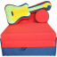 Дитячий диванчик малюка Ribeka Гітара Рожевий (24M06) Тернопіль