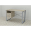 Письменный стол с ящиками Ferrum-decor Оскар 750x1200x600 металл Серый ДСП Сонома 16 мм (OSK0018) Одесса