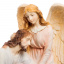 Статуэтка декоративная Иисус и Ангел Veronese AL32508 Тернопіль
