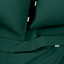 Сімейний комплект на резинці Cosas DARK GREEN Ранфорс 2х160х220 см Зелений Николаев