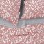 Євро комплект на резинці Cosas ROSE FLOWERS Ранфорс 200х220 см Червоний/Сірий Рівне