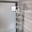 Кутова полиця у ванну Multi Corner Shelf AD 9866 з металу та пластику 2.6 метра 4 полиці регульована по висоті Обухів