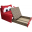 Розкладний диванчик малютка Ribeka Маквін Червоний (24М18) Кропивницький