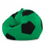 Крісло мішок М'яч Оксфорд 120см Студія Комфорту Великий Зелений + Чорний Тернопіль