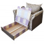 Комплект Ribeka "Стелла 2" диван и 2 кресла Песочный (03C03) Талалаевка