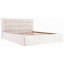 Ліжко Richman Честер VIP 120 х 200 см Місті Milk З додатковою металевою цільнозварною рамою Бежева Херсон