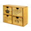 Комод 4 ящика AT Королевская почта 25,7х19,5х9,5 см Натуральный (16459) Ивано-Франковск