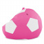 Крісло мішок М'яч Оксфорд 120см Студія Комфорту Великий Рожевий + Білий Тернопіль