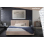 Ліжко Richman Манчестер VIP 140 х 190 см Місті Grey З додатковою металевою цільнозварною рамою Сіра Вінниця