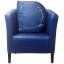 Кресло Richman Бафи 65 x 65 x 80H Boom 21/16 Синее + Красное Ровно