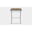 Столик приставной Терри Ferrum-decor 650x440x330 Серый металл ДСП Дуб Сонома Трюфель 16 мм (TERR019) Ужгород